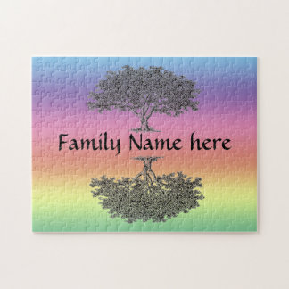Puzzle - Familienstamm/Name