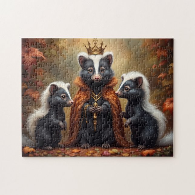 Puzzle Famille Royal Skunk (Horizontal)