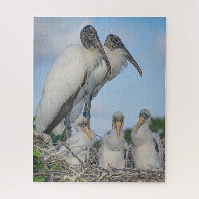 Puzzle "Famille Stork" (Vertical)
