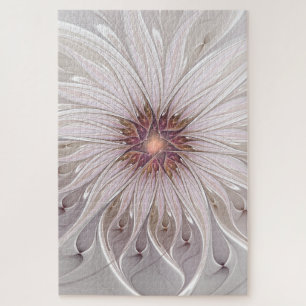 Puzzle Fantasme Floral, Fleur de Pâques Abstraite Moderne