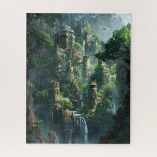 Puzzle Fantasy Waterfall Kingdom