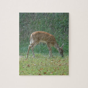 Puzzle faun, cerf-bébé au lac Arrowhead