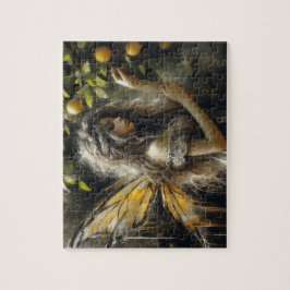 Puzzle Fée adorable cueillir des citrons