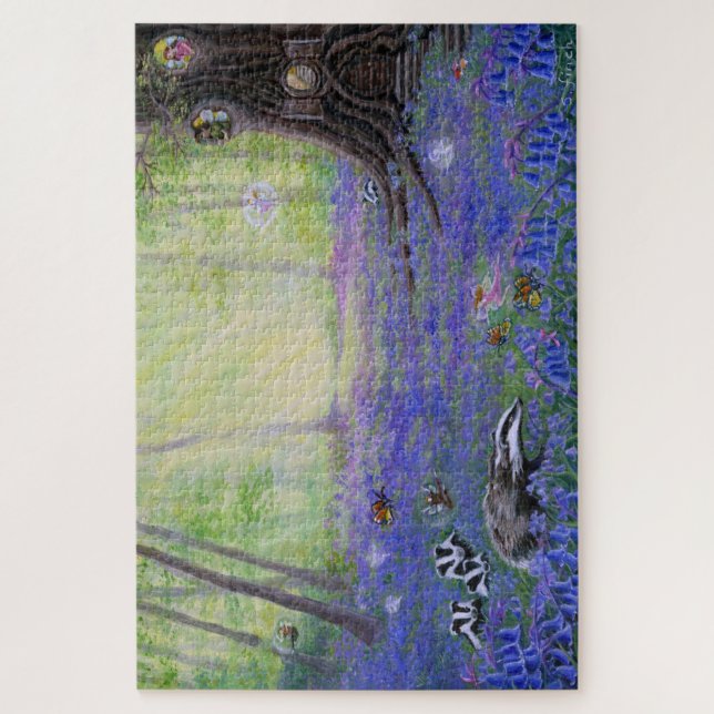 Puzzle Fée Bluebell Spring (Vertical)