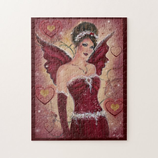 Puzzle Fée de Saint Valentin de Holly Heart par Renee (Vertical)