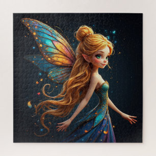 Puzzle Fée Envoûtante aux Ailes Colorées