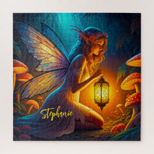 Puzzle Fée Magique Dans Le Jardin Fantastique