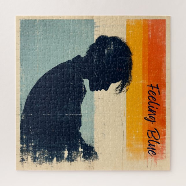Puzzle Feeling Blue - Limited Edition (3) (Vertical)