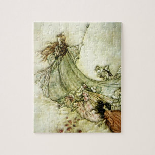 Puzzle Fées loin - Arthur Rackham