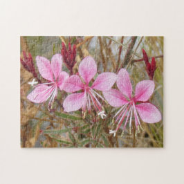 Puzzle - Feine rosa Blume