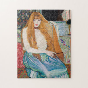 Puzzle Femme a sa toilette par Louis Anquetin