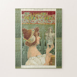 Puzzle Femme Art nouveau art français henri livemont