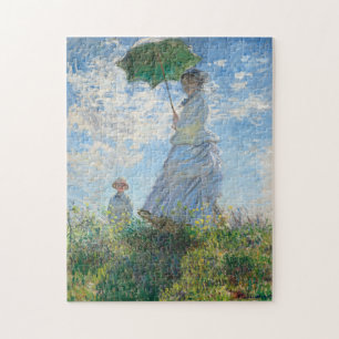 Puzzle Femme avec Parasol, Madame Monet et Son Fils