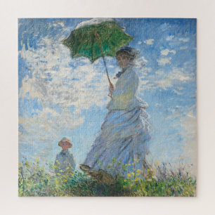 Puzzle Femme avec Parasol, Madame Monet et Son Fils