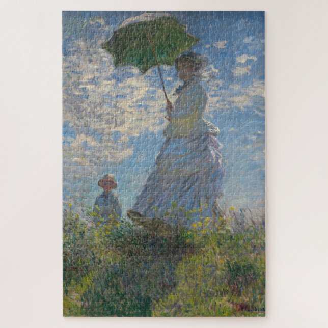 Puzzle Femme avec un parasol (Vertical)