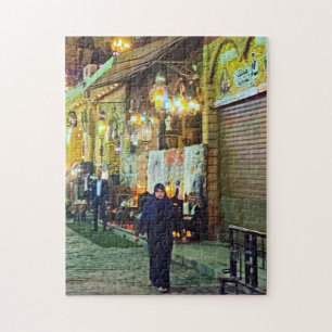 Puzzle Femme du bazar Khan el Khalili