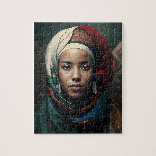 Puzzle Femme marocaine (Vertical)