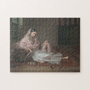 Puzzle Femme musulmane reposant par Francesco Renaldi