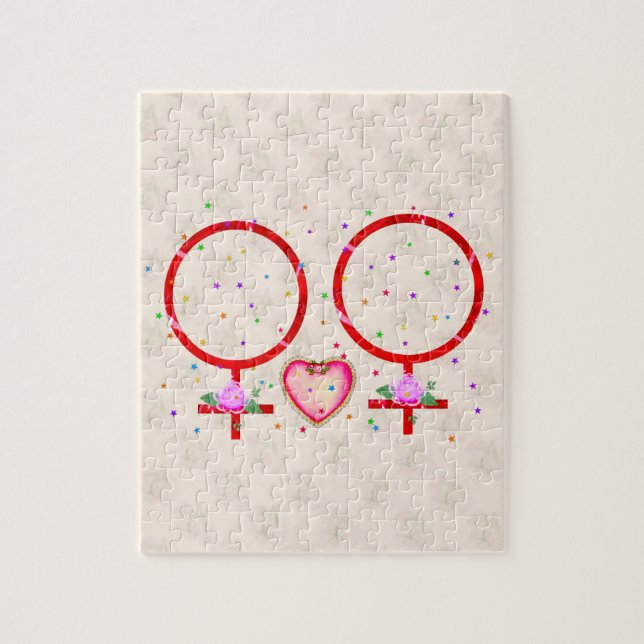 Puzzle Femme plus la femme (Vertical)