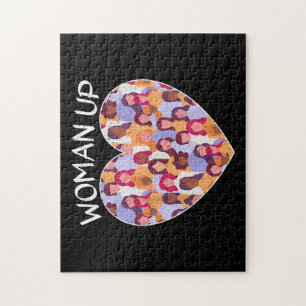 Puzzle Femme Up Feminisme Féministe Femmes Autonomisation