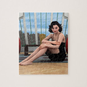 Puzzle Femme Vintage