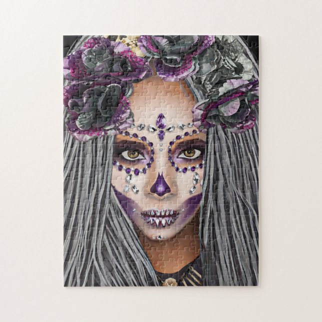 Puzzle Femmes noires africaines Prêtres vaudou Imaginaire (Vertical)
