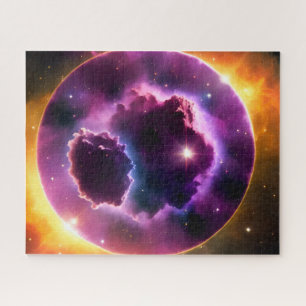 Puzzle Fenêtre cosmique dans une autre dimension de galax