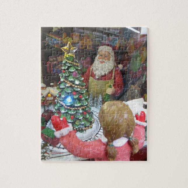 Puzzle Fenêtre Noël (Vertical)