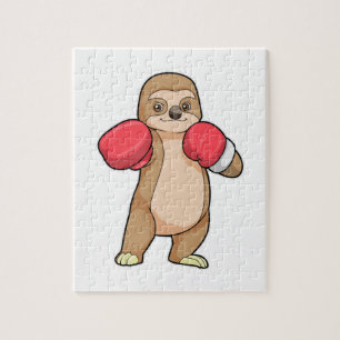 Puzzle Fente en boîte avec gants en boîte