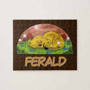 Puzzle Ferald Ferret dormant