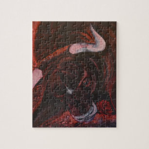 Puzzle Ferdinand le taureau