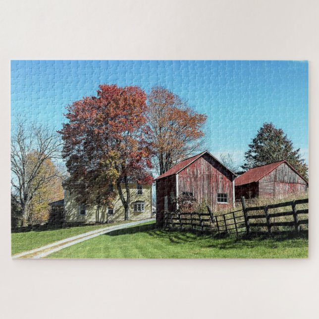 Puzzle Ferme en Virginie-Occidentale (Horizontal)