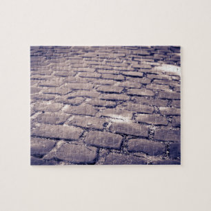 Puzzle Fermer La Rue De Cobblestone