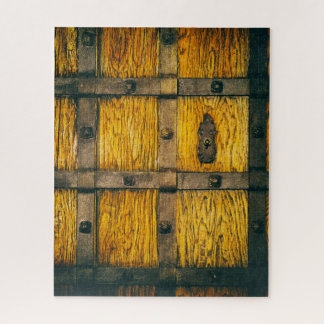 Puzzle Fermeture de la porte médiévale du château.