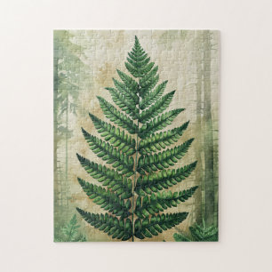 Puzzle Fern Feuille Botanique