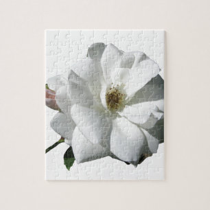 Puzzle Fête de Mariage aux Roses Blanches Floraison du De