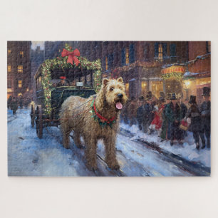 Puzzle Fête de Noël de Wheaten Terrier