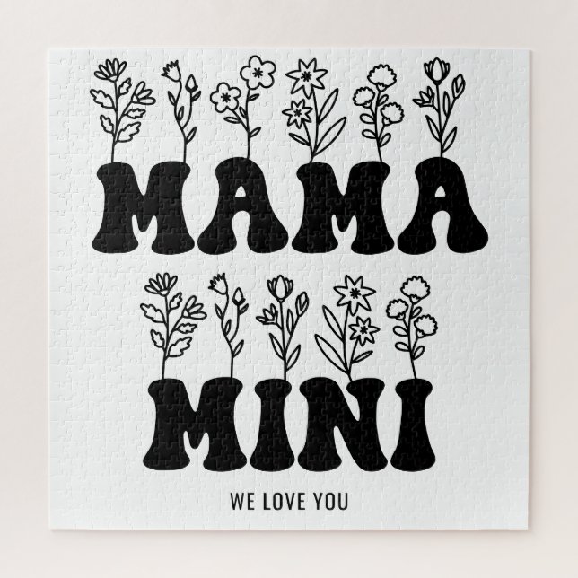 Puzzle Fête des mères (Vertical)