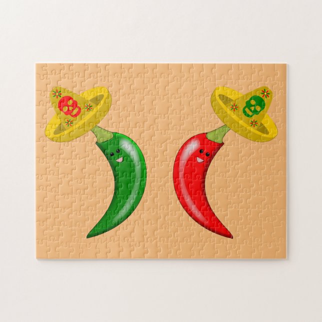 Puzzle Fête des Mexicains Morts (Horizontal)