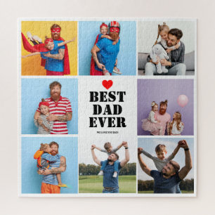 Puzzle Fête des pères Cadeau Meilleur Papa Ever 8 photo C