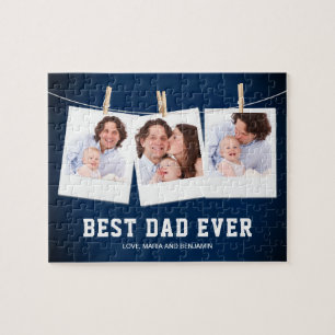 Puzzle Fête des pères   Collage photo Best Dad Ever 3