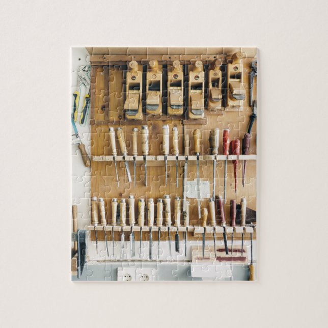 Puzzle Fête des pères de papa d'enthousiaste des outils (Vertical)