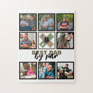 Puzzle Fête des pères Personnalisée Meilleur Papa Par Par