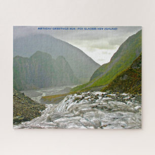 Puzzle Fête des voeux maman - Fox Glacier-Nouvelle-Zéland