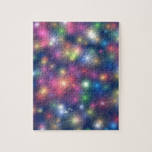 Puzzle Fête du Nouvel An Étoiles Pailletées