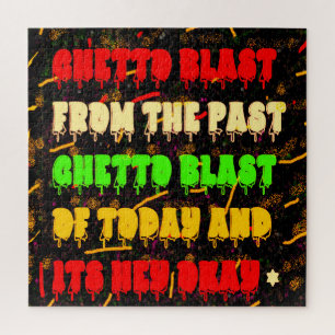 PUZZLE FÊTE GHETTO BLAST D'UNE AUTRE ÉPOQUE CHEZ LES AFRO