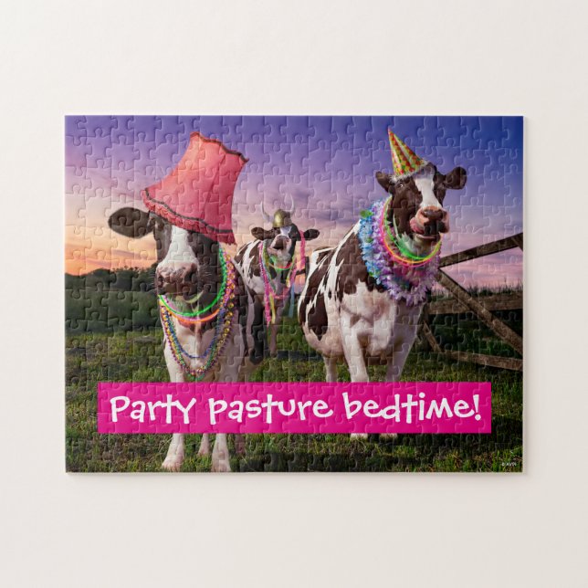 Puzzle Fête "Jusqu'À ce que les vaches rentrent chez elle (Horizontal)