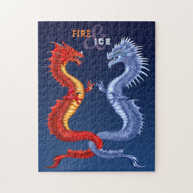 PUZZLE FEU & GLACE (Vertical)
