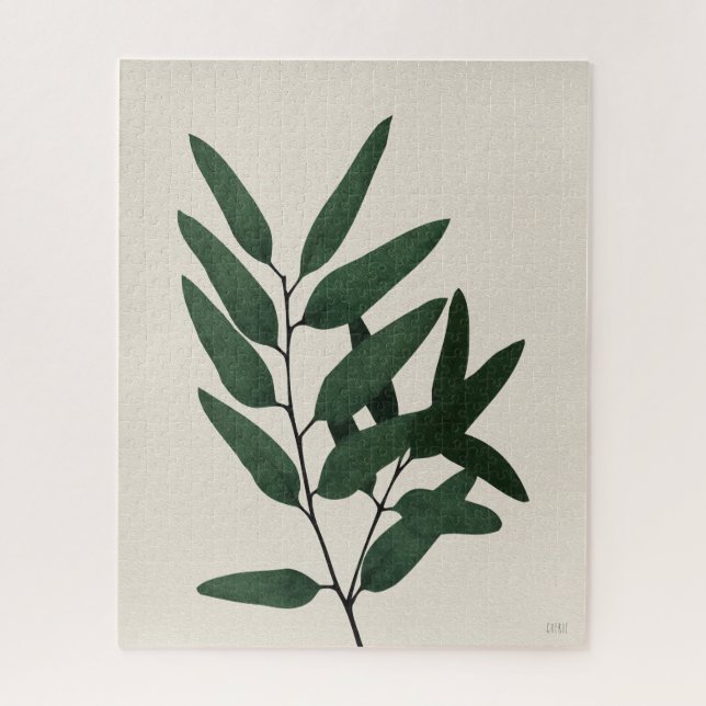 Puzzle Feuillage vert | Beaux Plantes (Vertical)