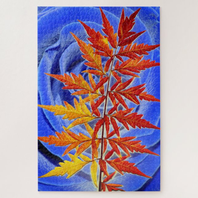 Puzzle feuille (Vertical)